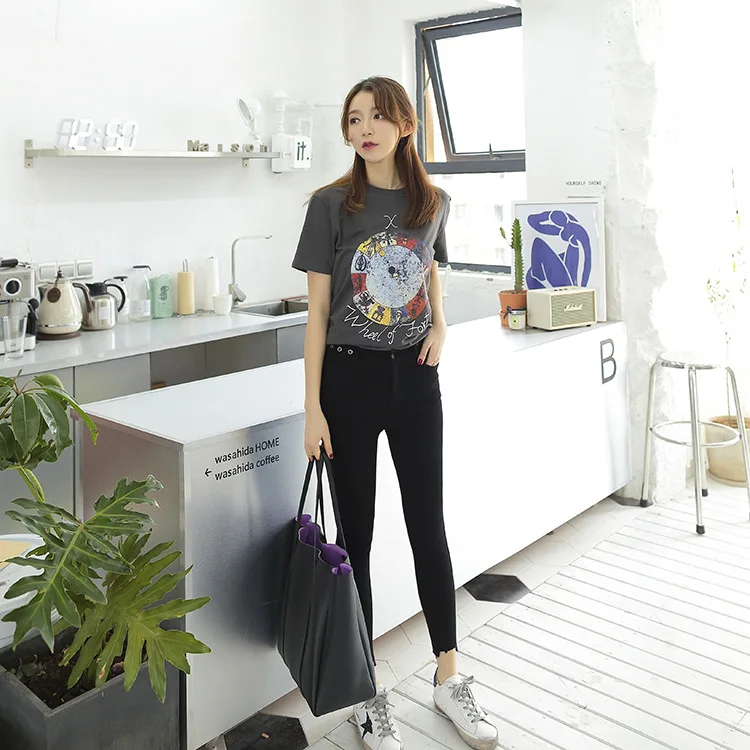 Новый стиль простой и стильные футболки на лето 2018| |