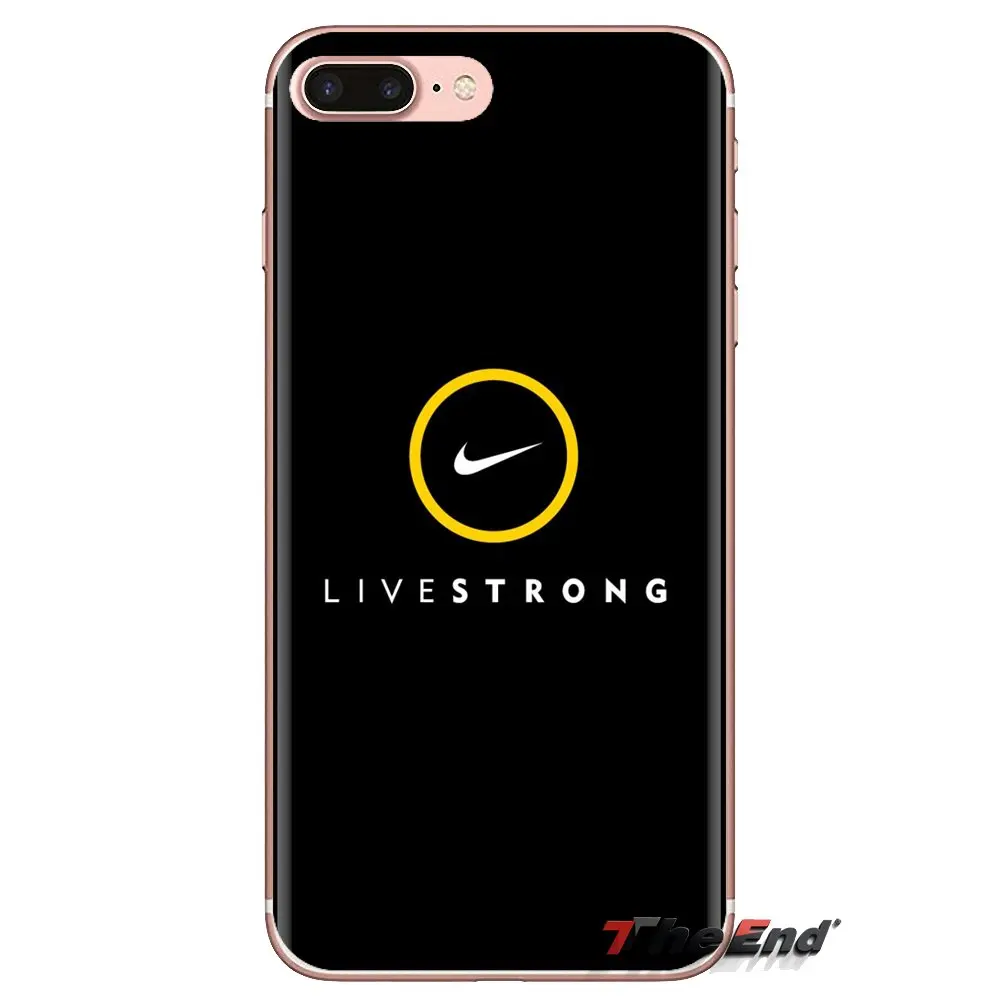 For Huawei G7 G8 P7 P8 P9 P10 P20 P30 Lite Mini Pro P Smart Plus 2017 2018 2019 TPU Cases Livestrong logo empowers cancer people |