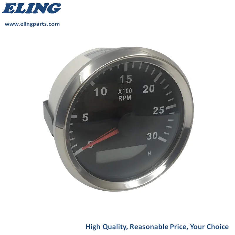 Водонепроницаемый 85 мм Тахометр генератора об/мин счетчик оборотов 0 3000 со