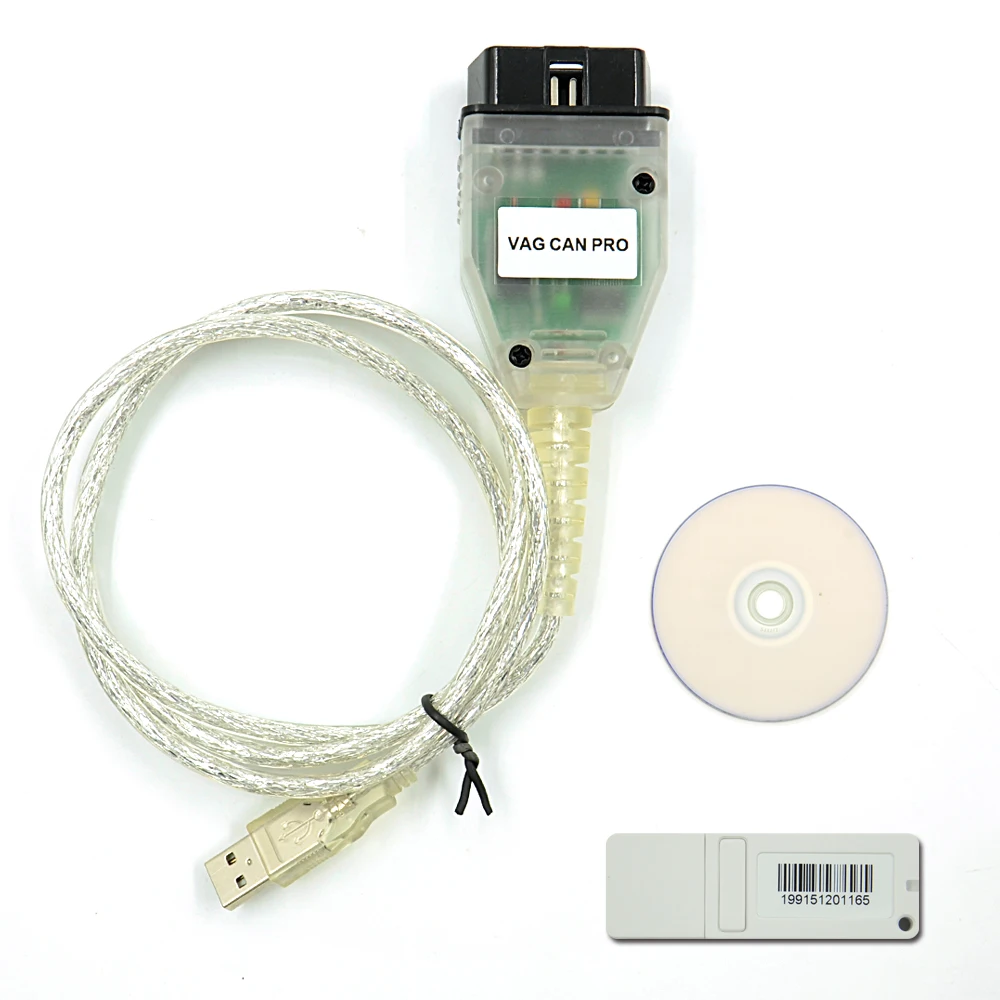 VAG CAN PRO V5.5.1 с FTDI FT245RL чип VCP OBD2 Диагностический интерфейс USB кабель Поддержка Can Bus UDS K Line