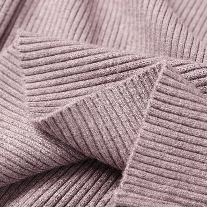 2018 толстые теплые пуловеры вязаные свитера Женские однотонные милые с высоким