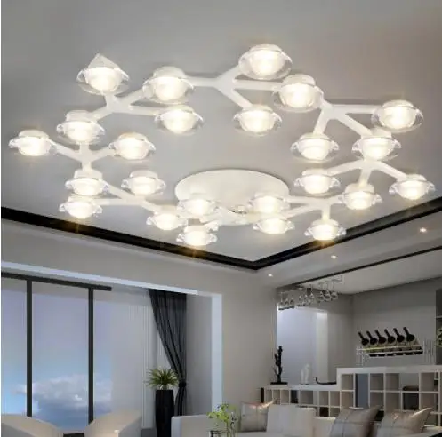 Современная светодиодная люстра в скандинавском стиле потолочные лампы