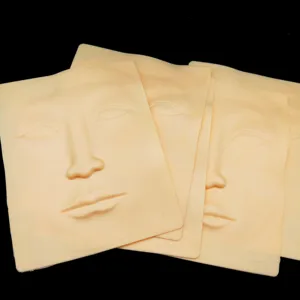 3d-татуировка для лица, тренировка кожи, Перманентный макияж, татуировка, передача кожи, бровейПодводка для глазгуб, микроблейдинг, гибкая искусственная кожа