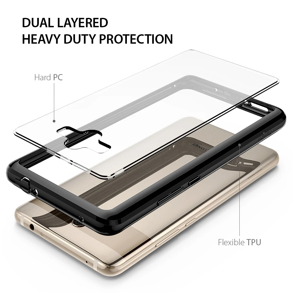 Чехол Ringke Fusion для Huawei Mate 10 прозрачная задняя крышка из поликарбоната мягкая