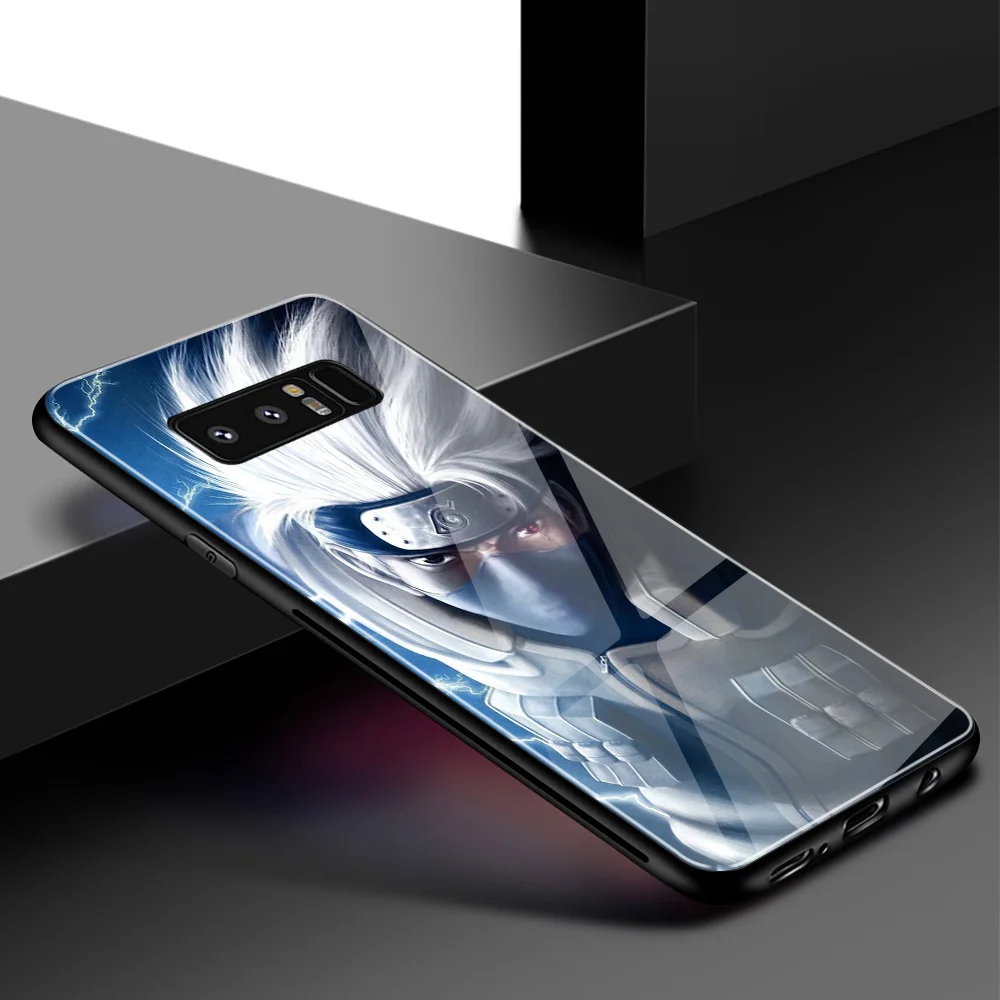 Для samsung Note 8 чехол Наруто Какаши жесткий чехол для samsung Galaxy Note 8 9 10 plus S8 S9 Plus S10 plus S10 Lite