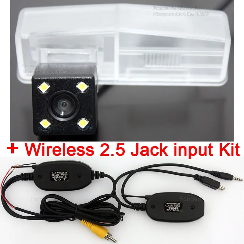wireless-Jack Для Toyota Prius V C RAV4 для Toyota Previa RAV 4 Lexus CT200H 2003 2004 2005 2006 2007 2008 2009 2010 2011 2012 2013 монитор для автомобильной камеры - Название цвета: wireless-Jack