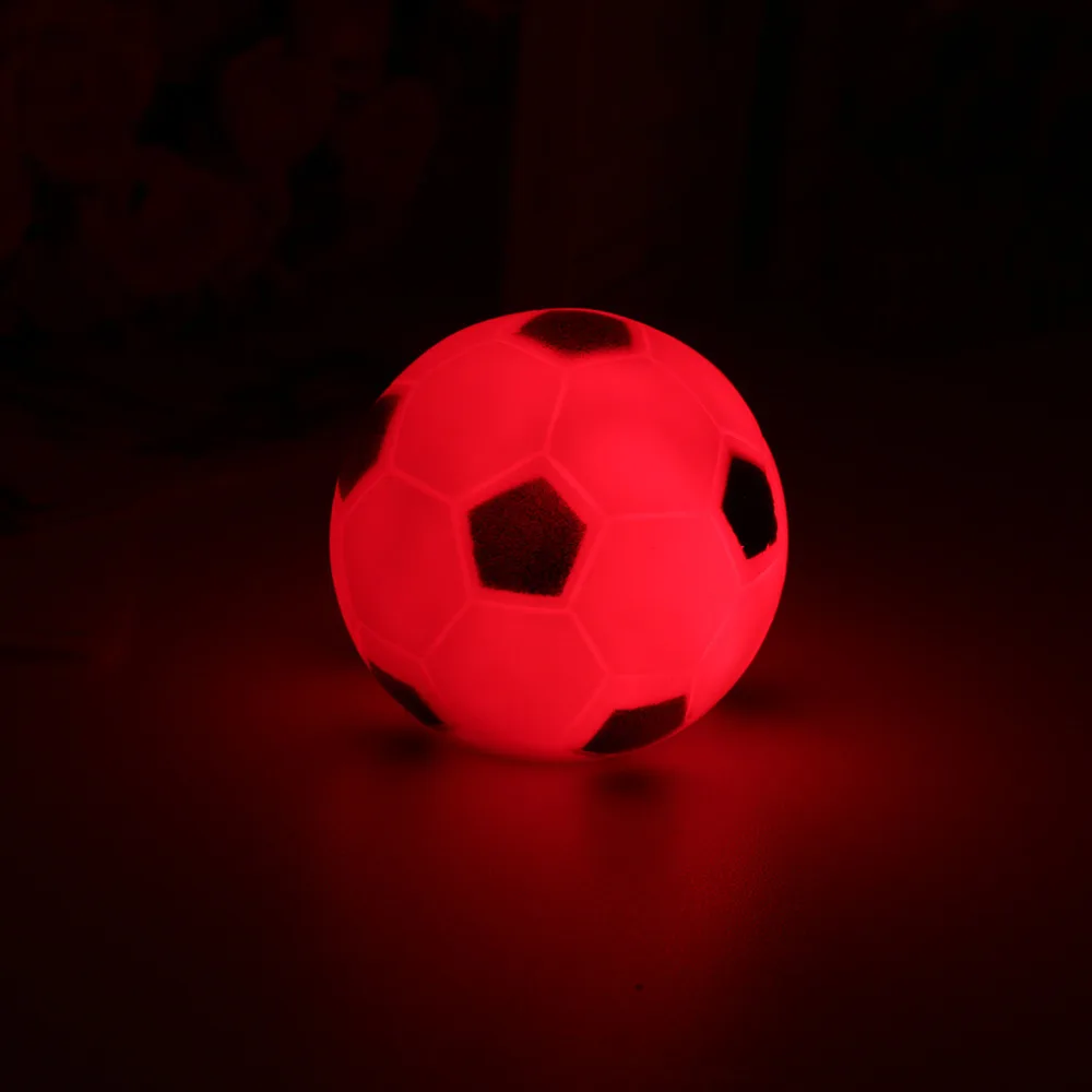 

ICOCO New Top quality Colors Changing football LED Night Light Mood Party Christmas home Decoration nightlight lamp for kids