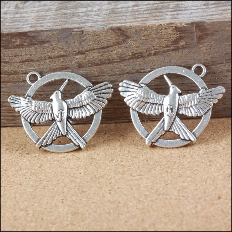 5 шт./лот Лидер продаж высокое качество Древний серебряный шарм подвески в виде