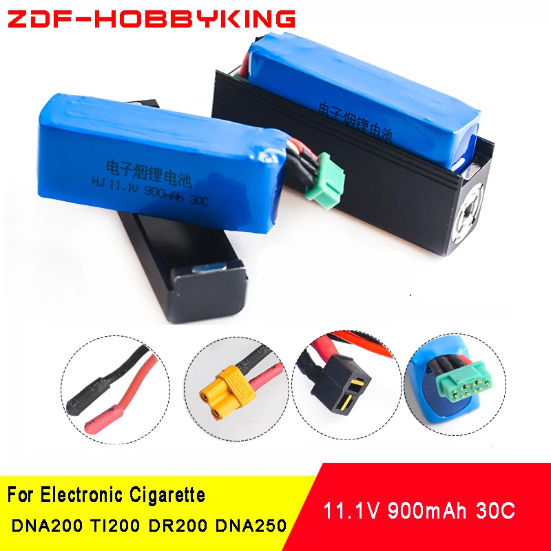 Высокое качество Lipo батарея 11 1 В 900 мАч 30C для DNA200 TI200 DR200 DNA250 электронная