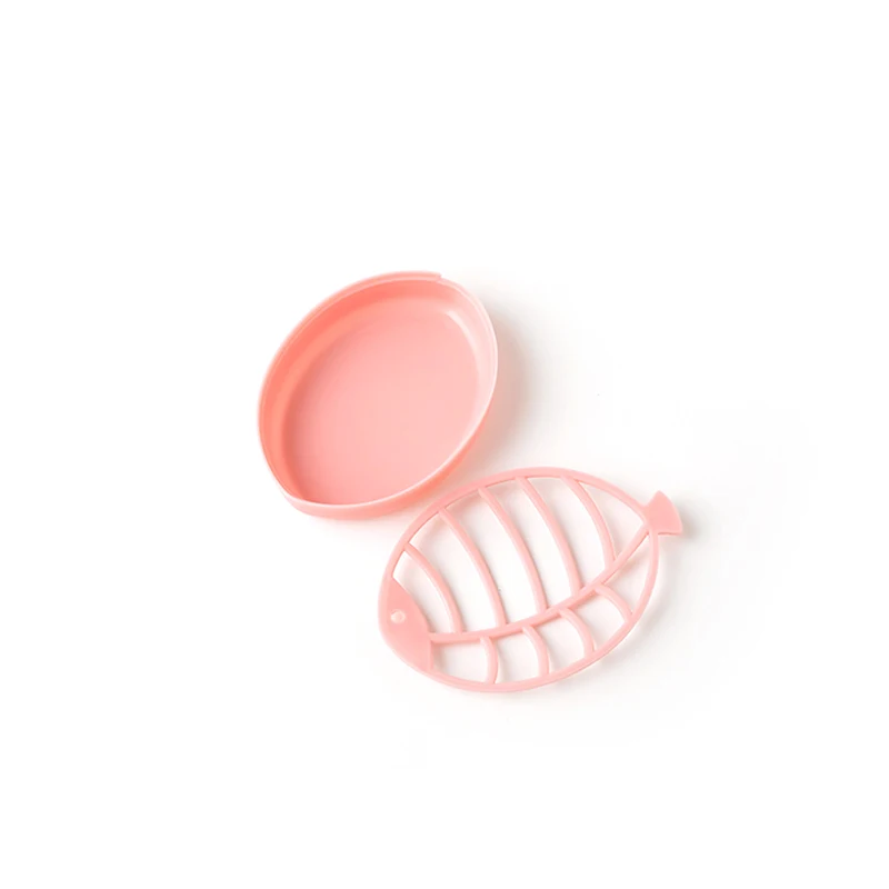 Портативное креативное мыло для рыбы ящик для хранения пластин пластиковый контейнер двухъярусная мыльница из нержавеющей стали блюдо для ванной гаджеты путешествие поднос Чехол держатель