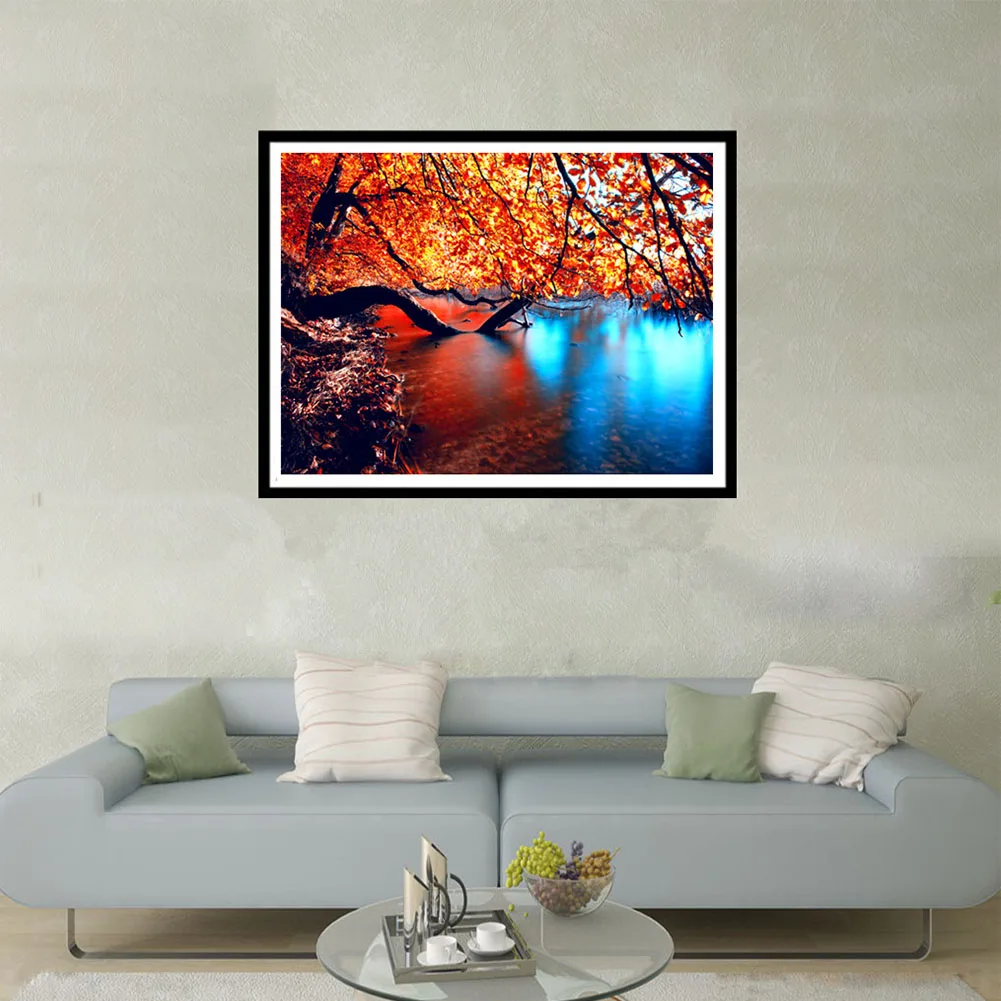 5D картина полная квадратная Алмазная вышивка Настенная подвесная ремесла пейзаж