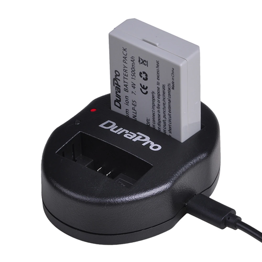 4x1500 мА · ч LP-E5 LPE5 литий-ионный аккумулятор + двойное зарядное устройство USB для