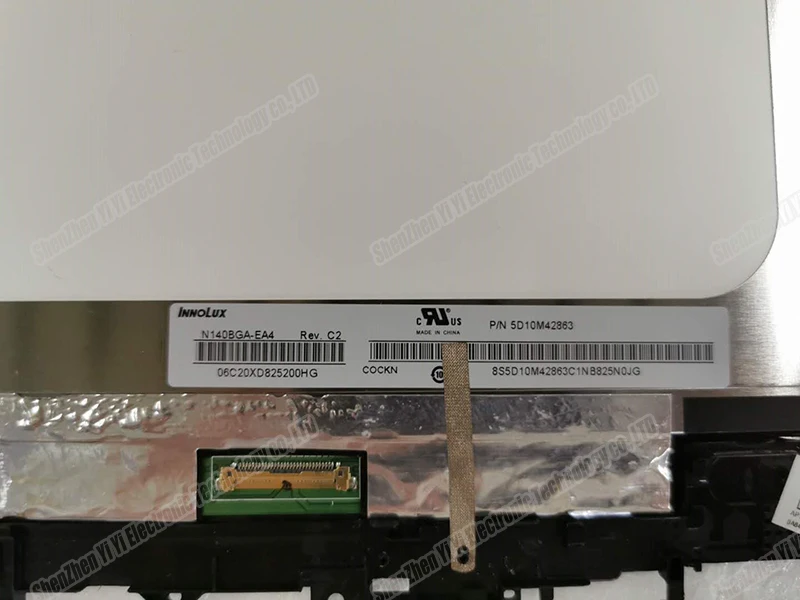 Для Lenovo Yoga 530 14 ЖК дисплей в сборе 14ARR 81H900 &quotсветодиодный сенсорный экран сменная