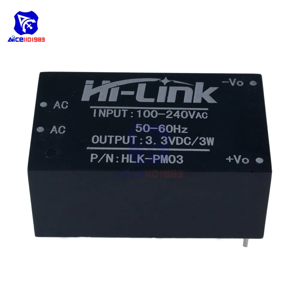 HLK PM03 AC DC 220В до 3 В понижающий изолированный блок питания преобразователь питания|