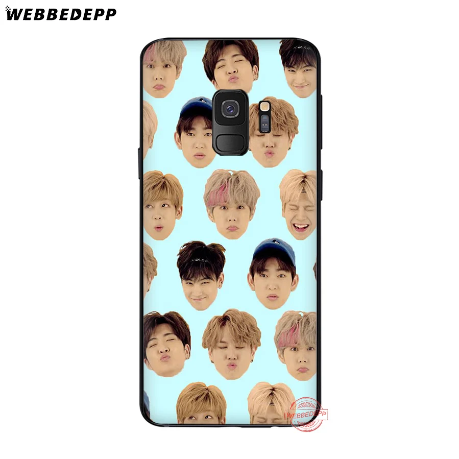 WEBBEDEPP GOT7 Jackson Soft Silicone Case for Samsung A3 A5 A6 A7 A8 A9 S6 S7 Edge S8 S9 S10e J6 Plus Note 8 9 2018 | Мобильные