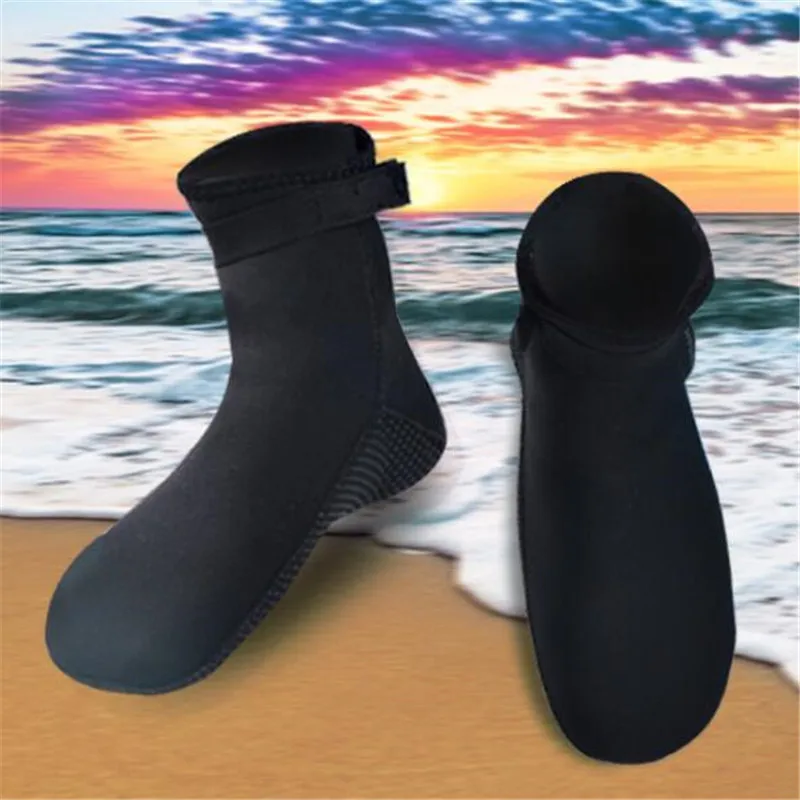 3MM Neoprene Diving Swimming Fins Socks Scuba Surfing Water Beach Sports Snorkeling Boots,Prevent coral & Jellyfish Stabbing