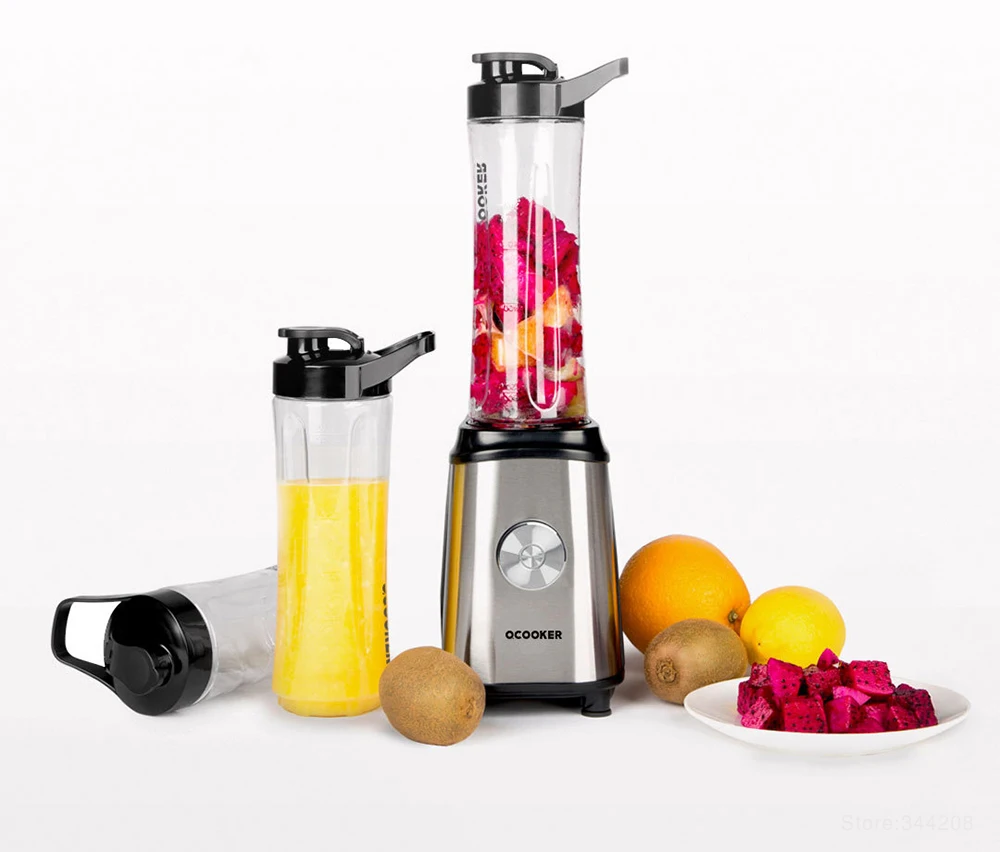XIAOMI MIJIA QCOOKER блендеры для фруктов и овощей портативная электрическая соковыжималка миксер простой кухонный комбайн