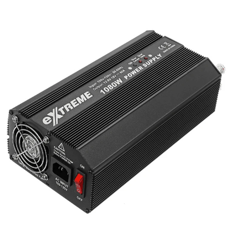 SKYRC Экстрим БП 1080 Вт 18В 60A Питание адаптер Портативный вентилятор охлаждения для ISDT T8 я Зарядное устройство X6 308 4010 Зарядное устройство высокого Выход