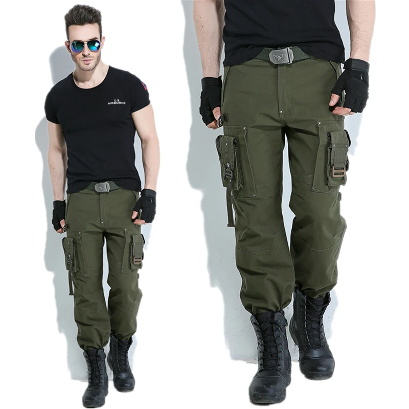 Дропшиппинг мужские тактические брюки карго повседневные штаны армейские