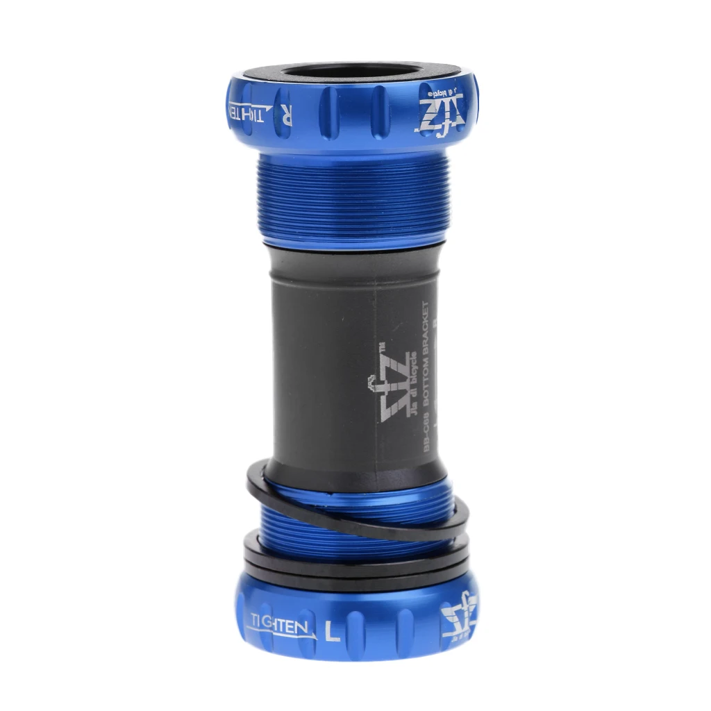 Нижний кронштейн для горного и шоссейного велосипеда 3 цвета резьбовой тип 68 73 мм