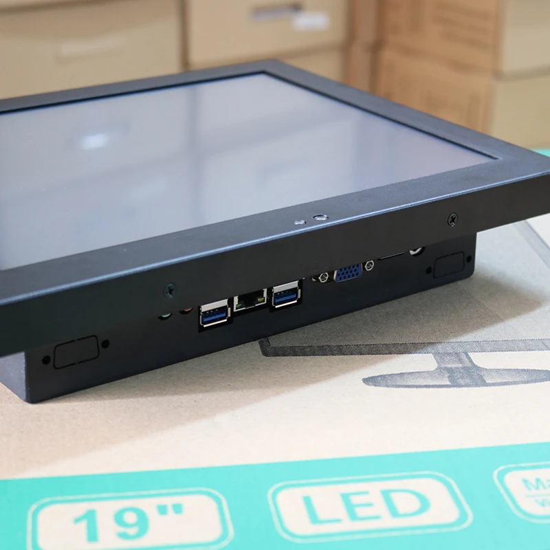 10," /8,4"/1" /14"/1" /19"/21," /23"/1" /18,4" Промышленная компьютерная панель PC Win7/Android система один сенсорный экран RS232* 2