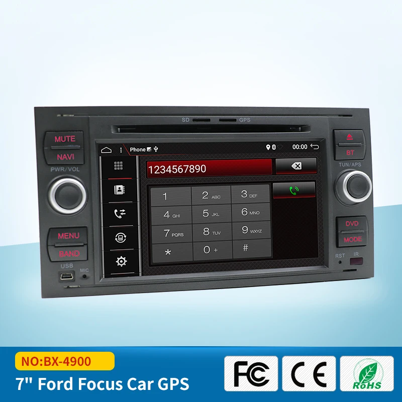 Bosion Android 7.1.1 четырехъядерный Автомобильный мультимедийный gps Navi dvd плеер стерео