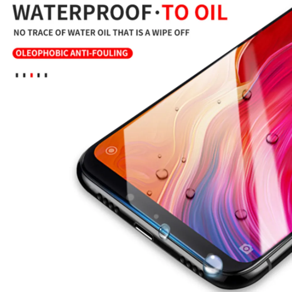 Защитная пленка из закаленного стекла для xiaomi mi 8 a2 se lite Полное покрытие защитное