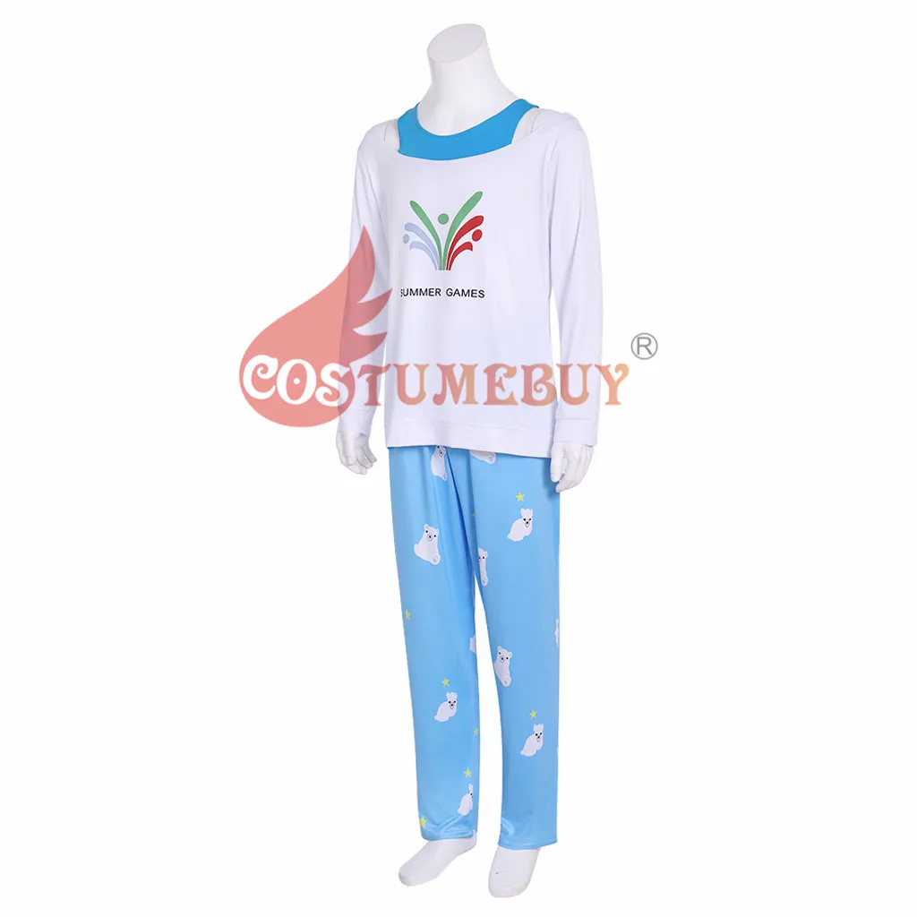 Costumebuy игра Ow Kawaii Mei летние игры свитер CG Rise and Shine Косплей пижамы Meiling Чжоу костюм Мэй полярный медведь брюки