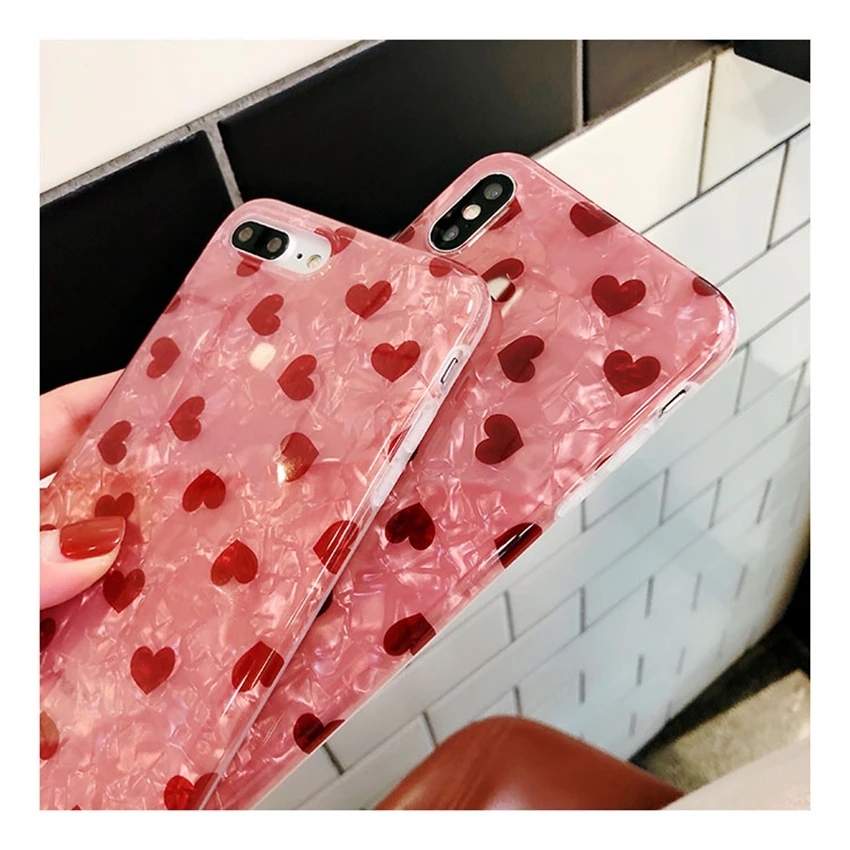 Милый чехол для iPhone XS Max мраморный мягкий XR X 7 8 6 Plus XS/XR/X |