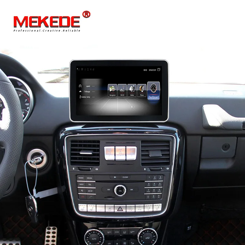Автомобильный мультимедийный плеер Mekede на ANDROID для Mercedes Benz G Class W463 216 с 4G LTE wifi bluetooth carplay USB