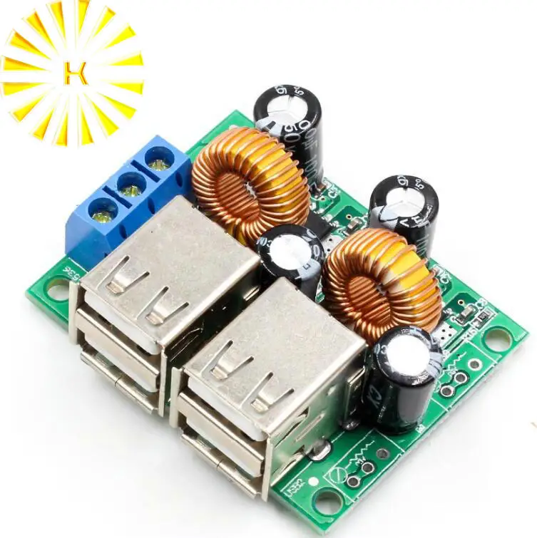 Многофункциональный 4USB автомобильный прикуриватель преобразователь питания
