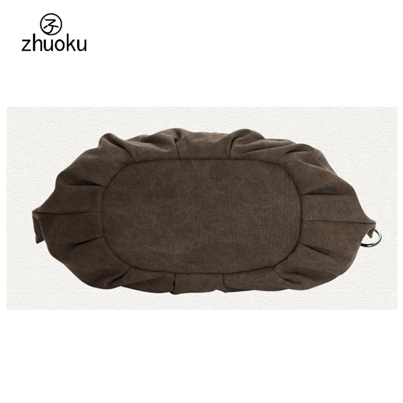 Zhuoku сумки через плечо для женщин 2019 большая сумка женские модные брендовые