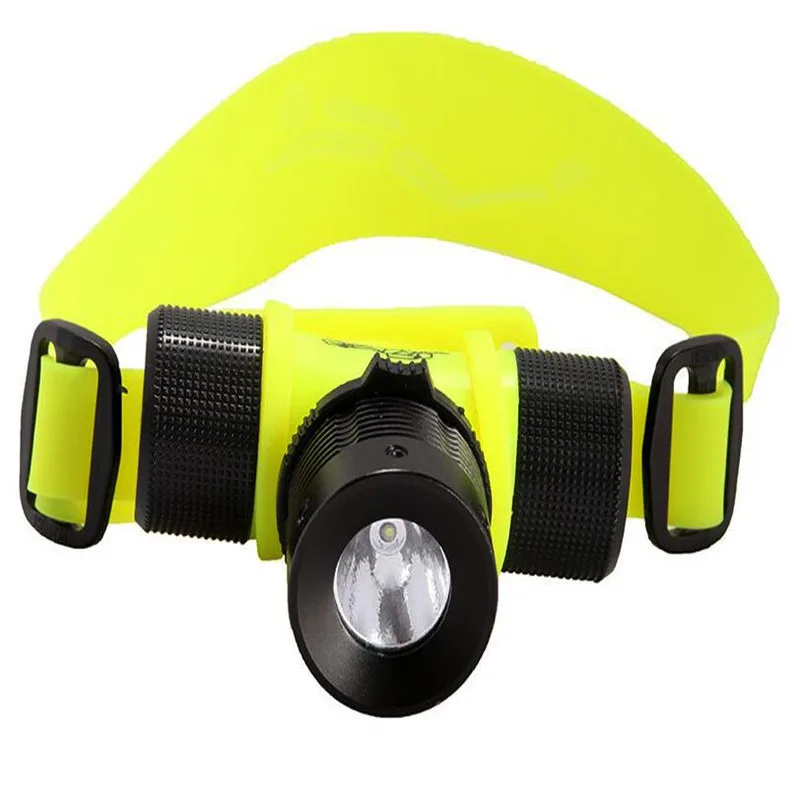 Дайвер фары Подводные 20 м светодио дный водостойкие Дайвинг Фонари для 18650