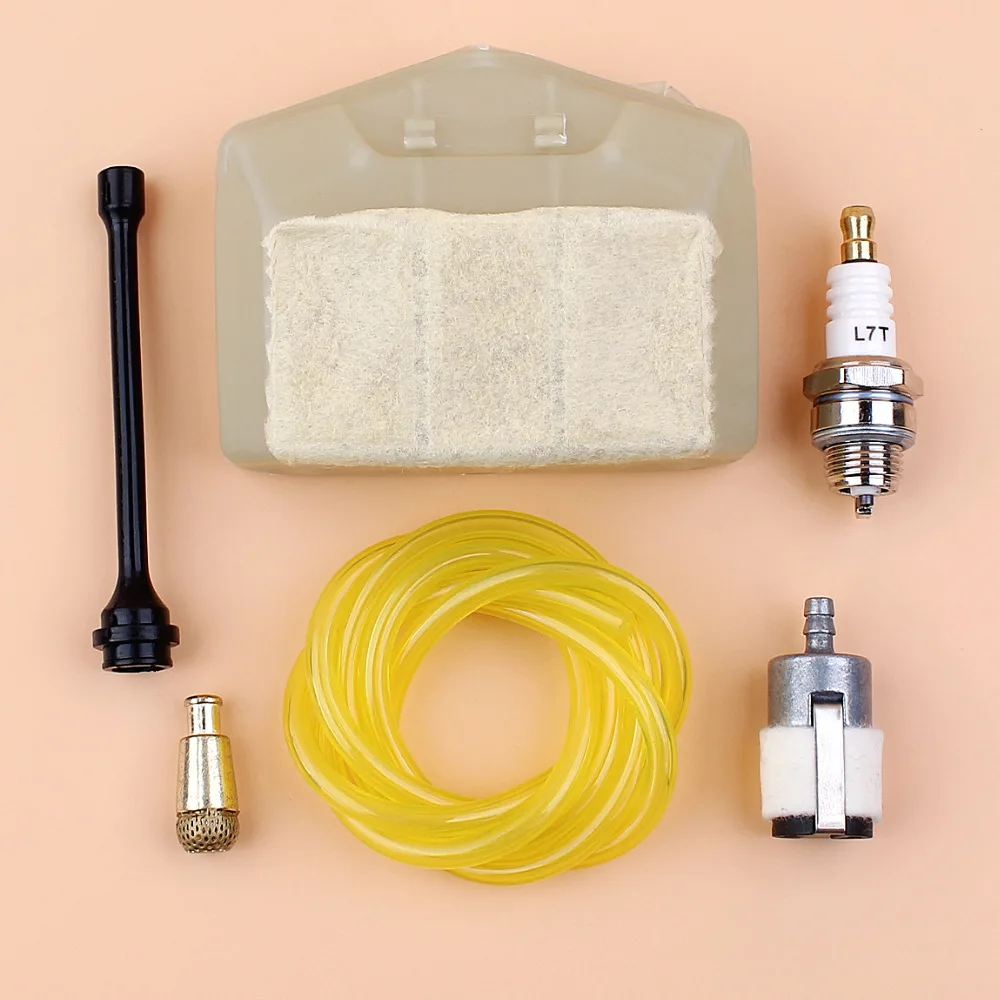 Воздушный фильтр и топливный масляный линия шланг Ремонтный комплект для Husqvarna 362