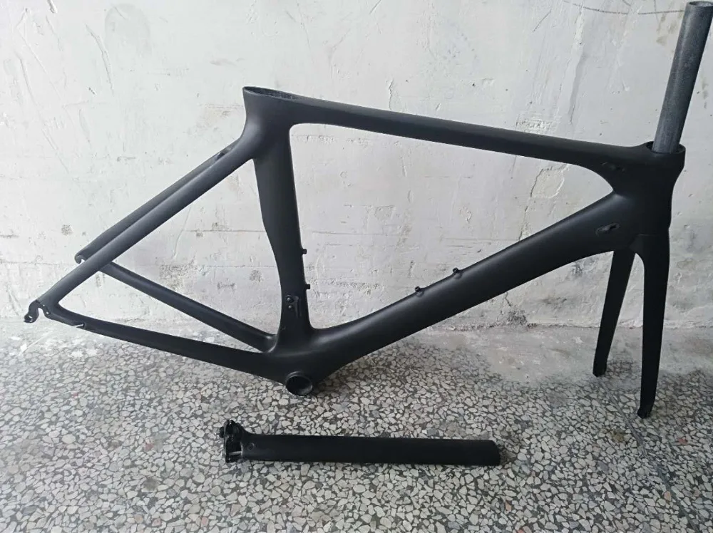 В наличии 2019 OME новый полный углеродное волокно дорожный мотоцикл рамка Di2 T1000 с