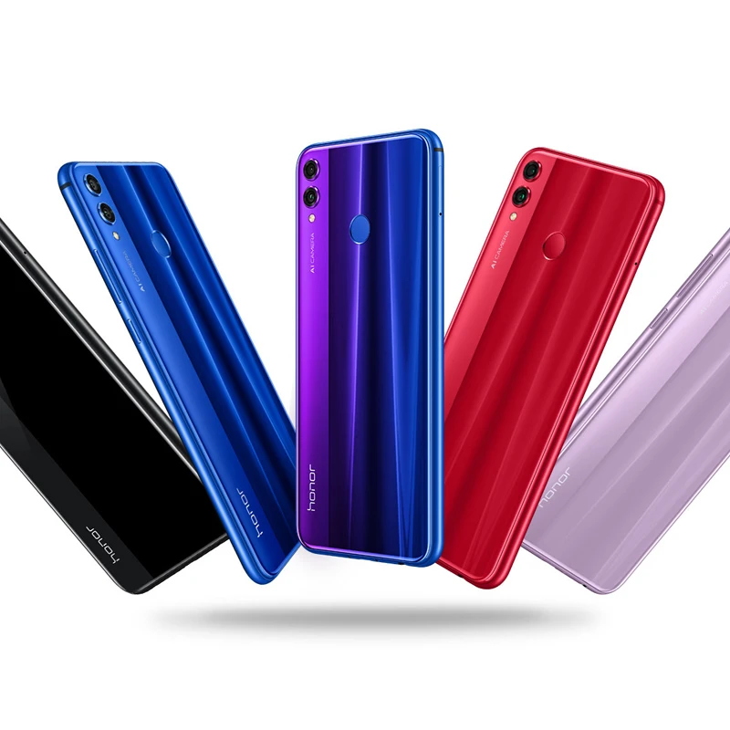 Honor 8X глобальная версия HiSilicon Kirin 710 Восьмиядерный 6 5 ''полный экран OTA
