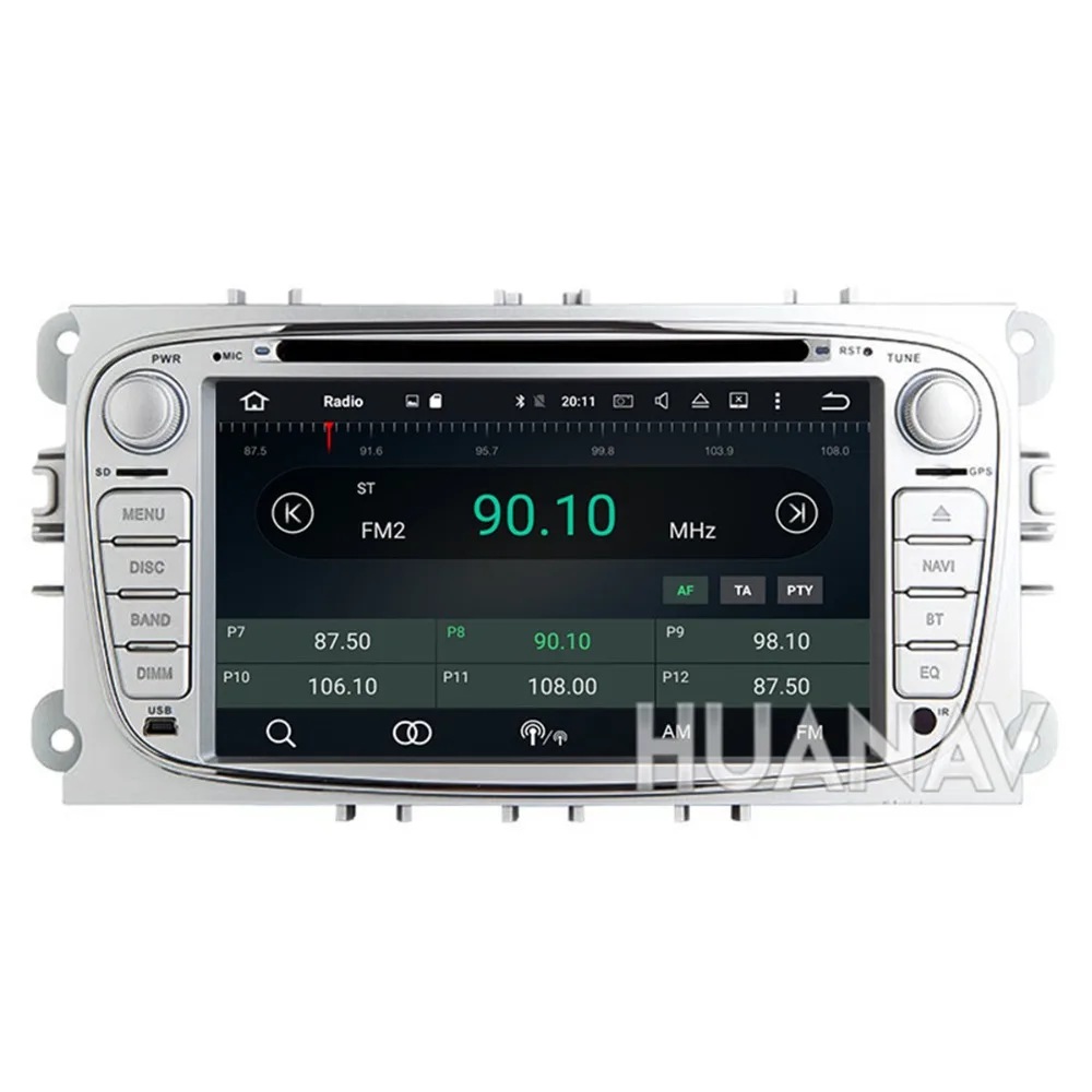Автомобильный GPS навигатор стерео Мультимедиа для Ford Focus 2004-2011 DVD Плеер головное