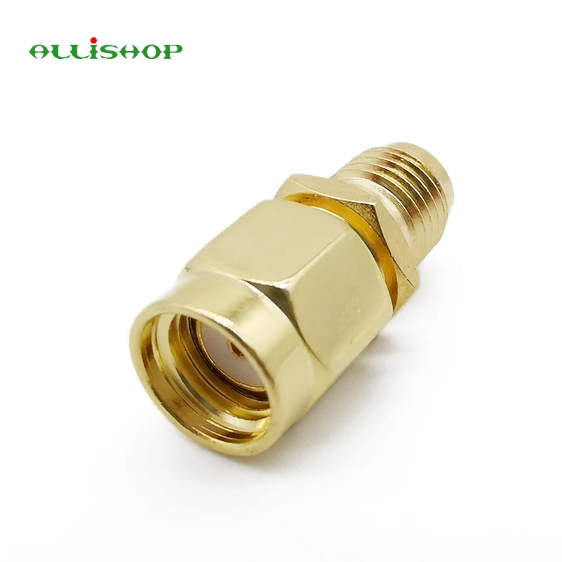 ALLiSHOP RF SMA разъем SMA женский к RP SMA штекер инструменты для наращивания волос Адаптер Позолоченные прямо Коаксиальный RF адаптеры