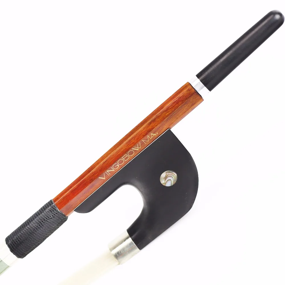 Басовый бант из черного дерева и никеля размеры 4/4 г.|violin parts accessories|pernambuco bass bowbass bow