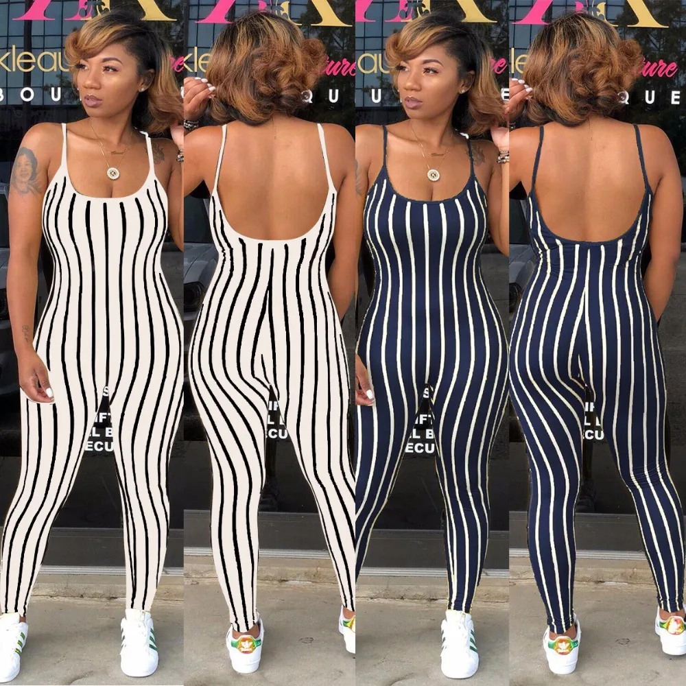 2018 новые модные женские туфли пикантные вечерние полосатые комбинезоны дамы