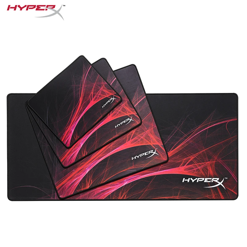 Коврик для игровой мыши HyperX FURY S Pro имеет простроченную гладкую и равномерную поверхность