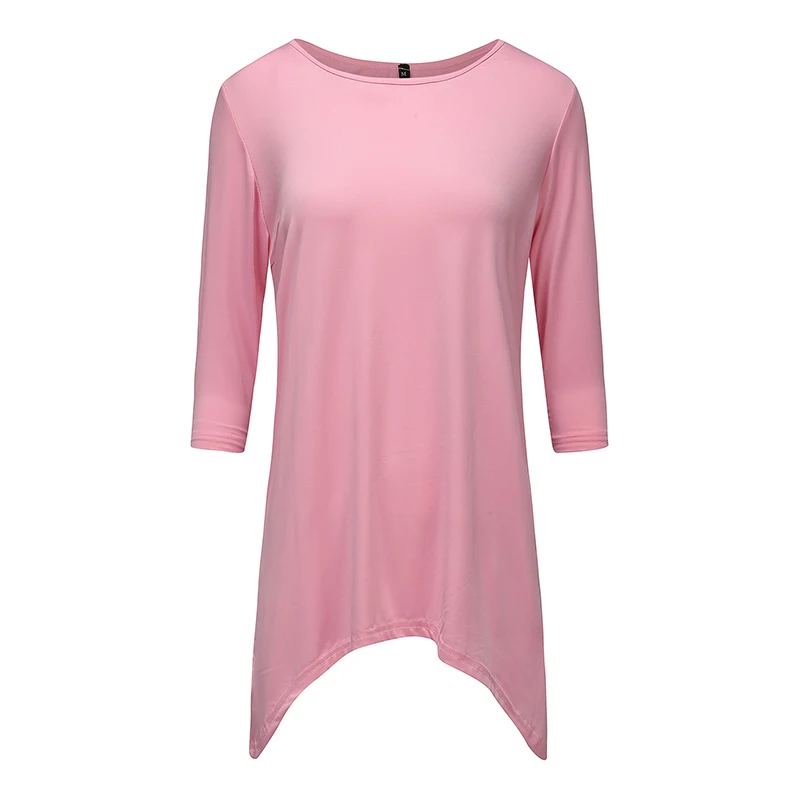 2018 новые модные женские туфли Карамельный цвет свободные офисные блузка 3/4