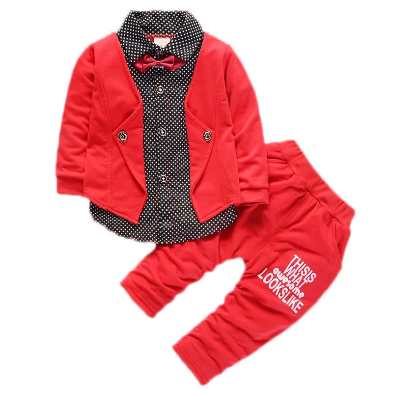 2019 Spring and Autumn New England Wind Boys Children's Wear Set Fake Three-piece Shirt Casual Newborn Clothes 03 |