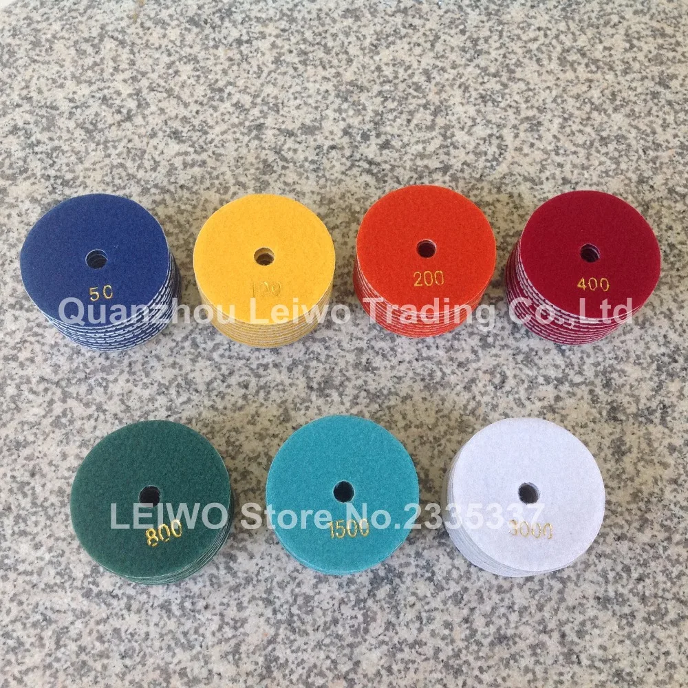 Алмазная полировальная подушка 4 дюймовый мокрый полировальный диск