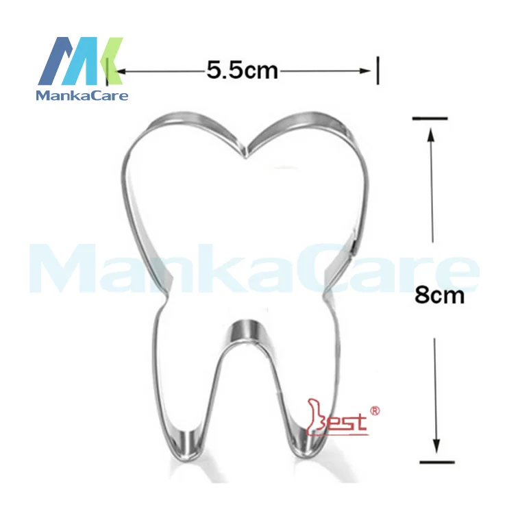 Форма для печенья из нержавеющей стали зубная щетка/зубная паста/зуб/набор