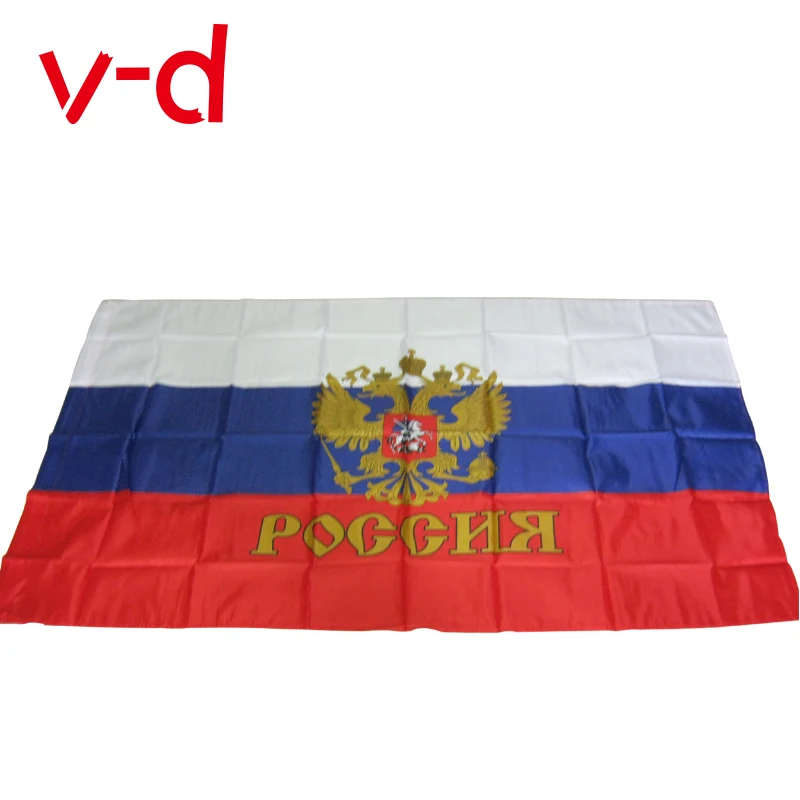 Бесплатная доставка xvggdg 90x150 см хороший полиэфир российский флаг президента