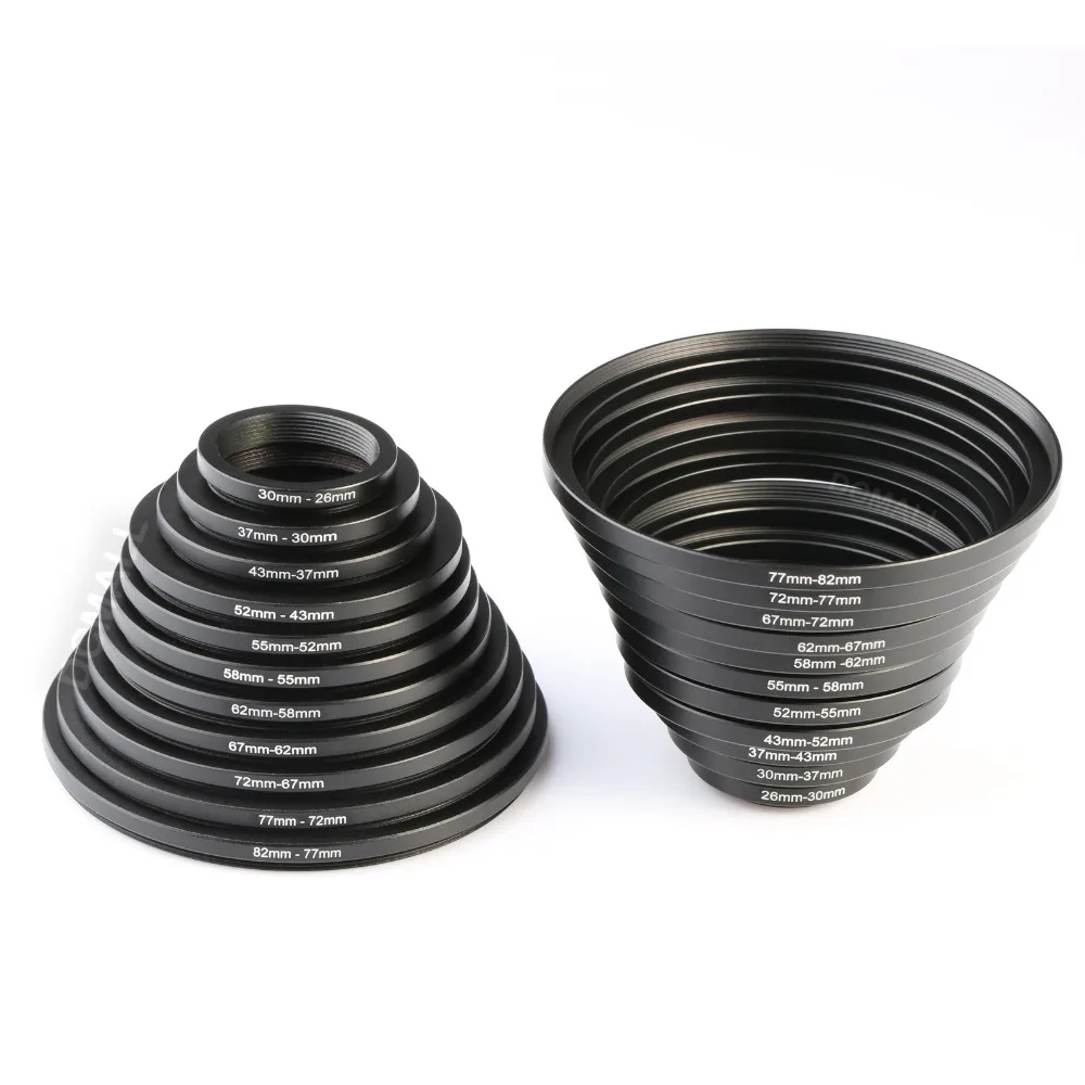 Фильтр для объектива металлический понижающий фильтр кольцевой адаптер 22 шт. 26