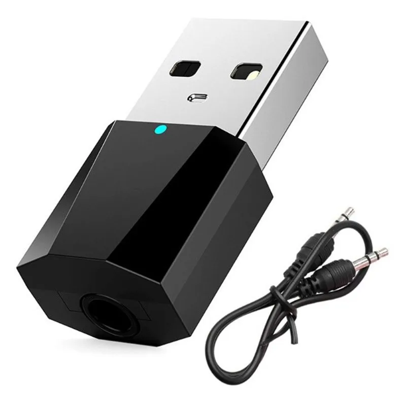 USB портативный Bluetooth 4 2 стерео аудио передатчик для ТВ телефона ПК|FM-трансмиттеры|