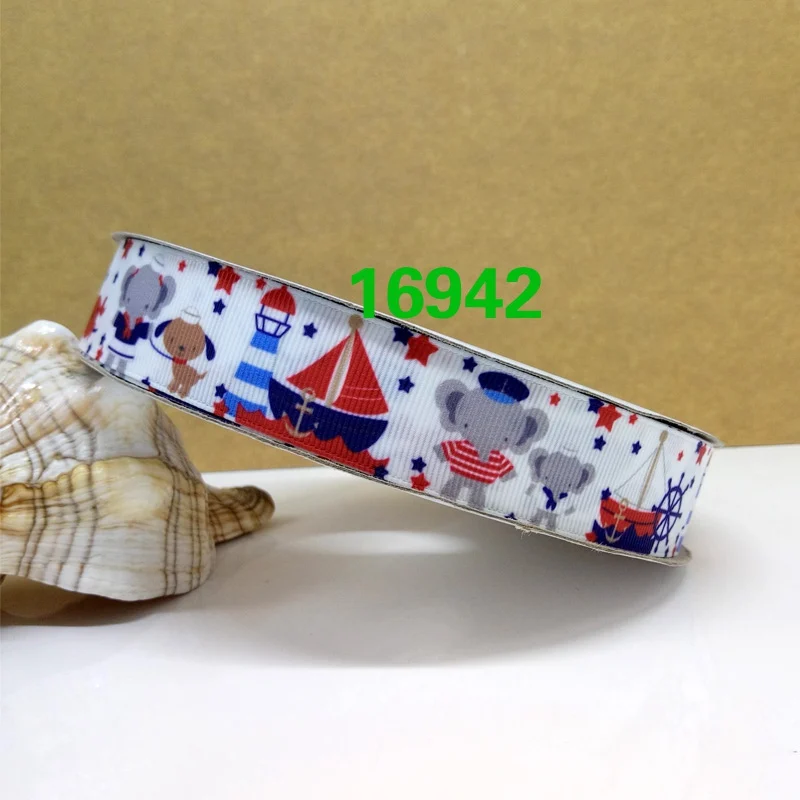 Бесплатная доставка 50 ярдов на размер мультяшная лента печатная корсажная 16939 |