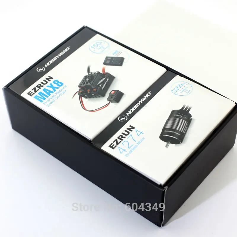 Pop EZRUN MAX 8 V3 TRX plug 150A ESC водонепроницаемый + карта 4274 2200kv двигатель для 1/8 GT Багги